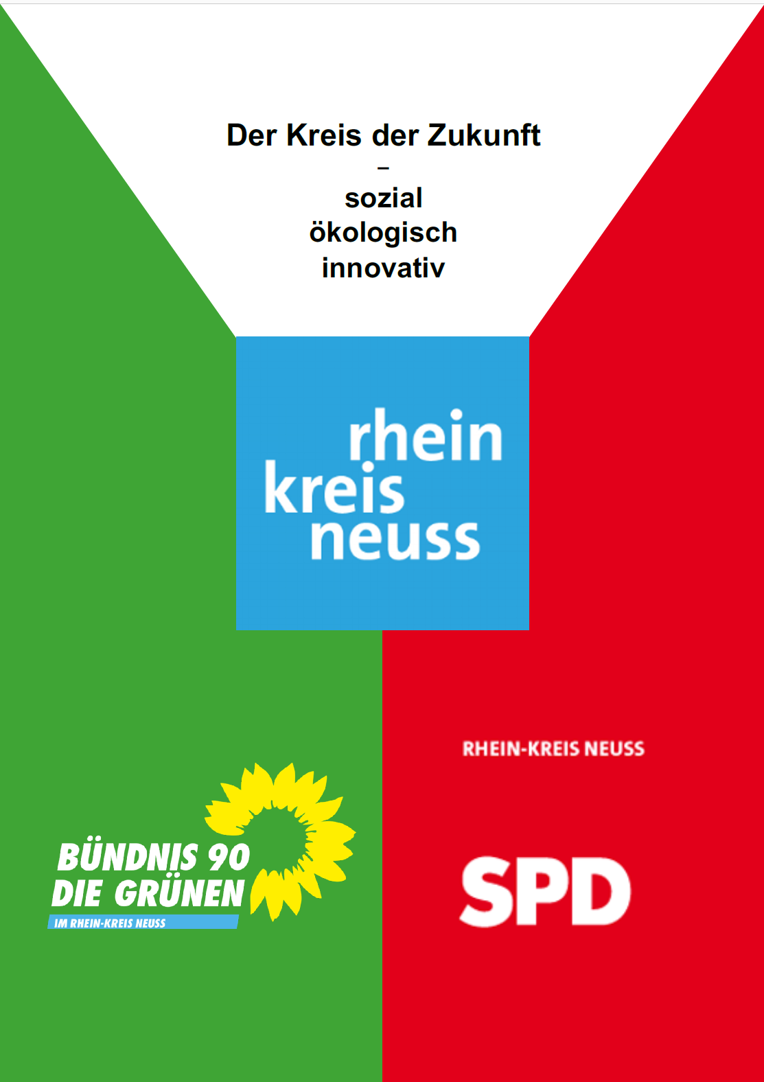 Rot-Grüner Kooperationsvertrag für den Rhein-Kreis Neuss
