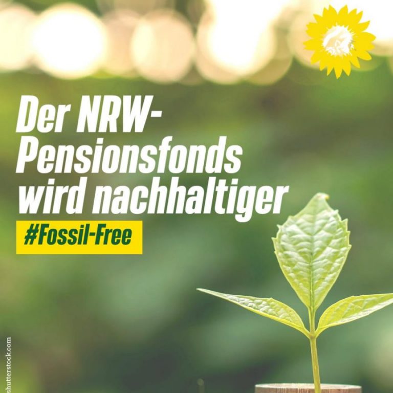 Der NRW-Pensionsfonds wird nachhaltiger