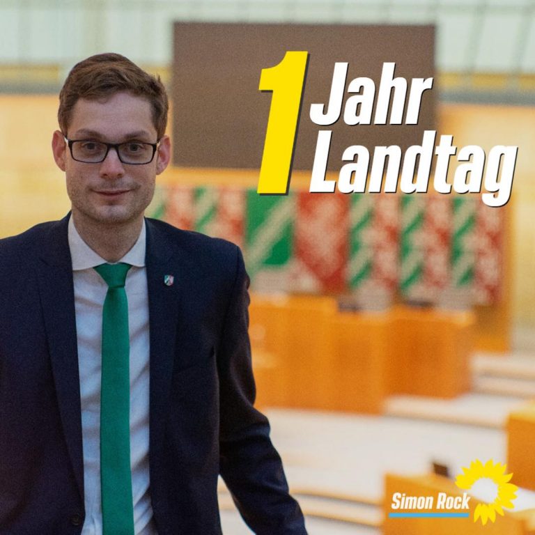 1 Jahr als Mitglied des Landtags