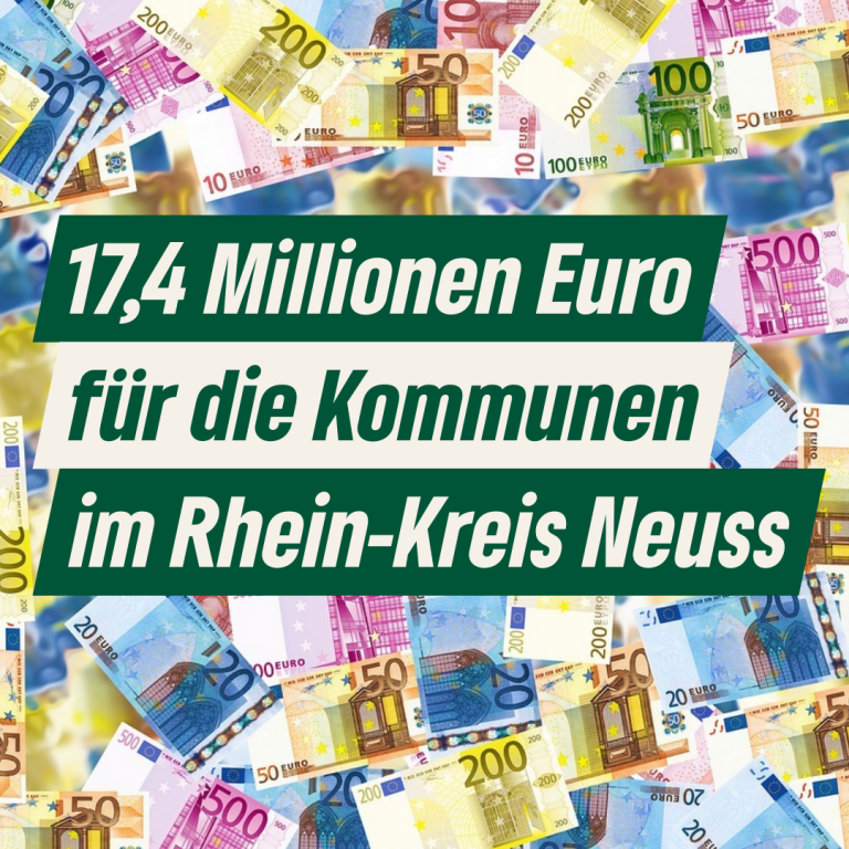 NRW-Landesregierung unterstützt den Rhein-Kreis Neuss bei der Flüchtlingsunterbringung mit 17,4 Millionen Euro